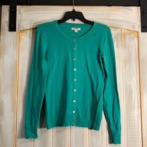 Old Navy Turquoise Button Down Sweater